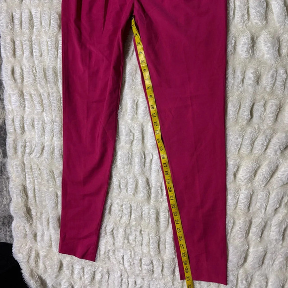 MONIKA CHIANG Elegant Hot Pink Wool Blend Trouser - Picture 14 of 14
